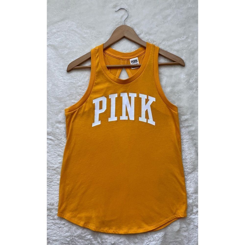 PINK Victoria's Secret Yellow Tank Top